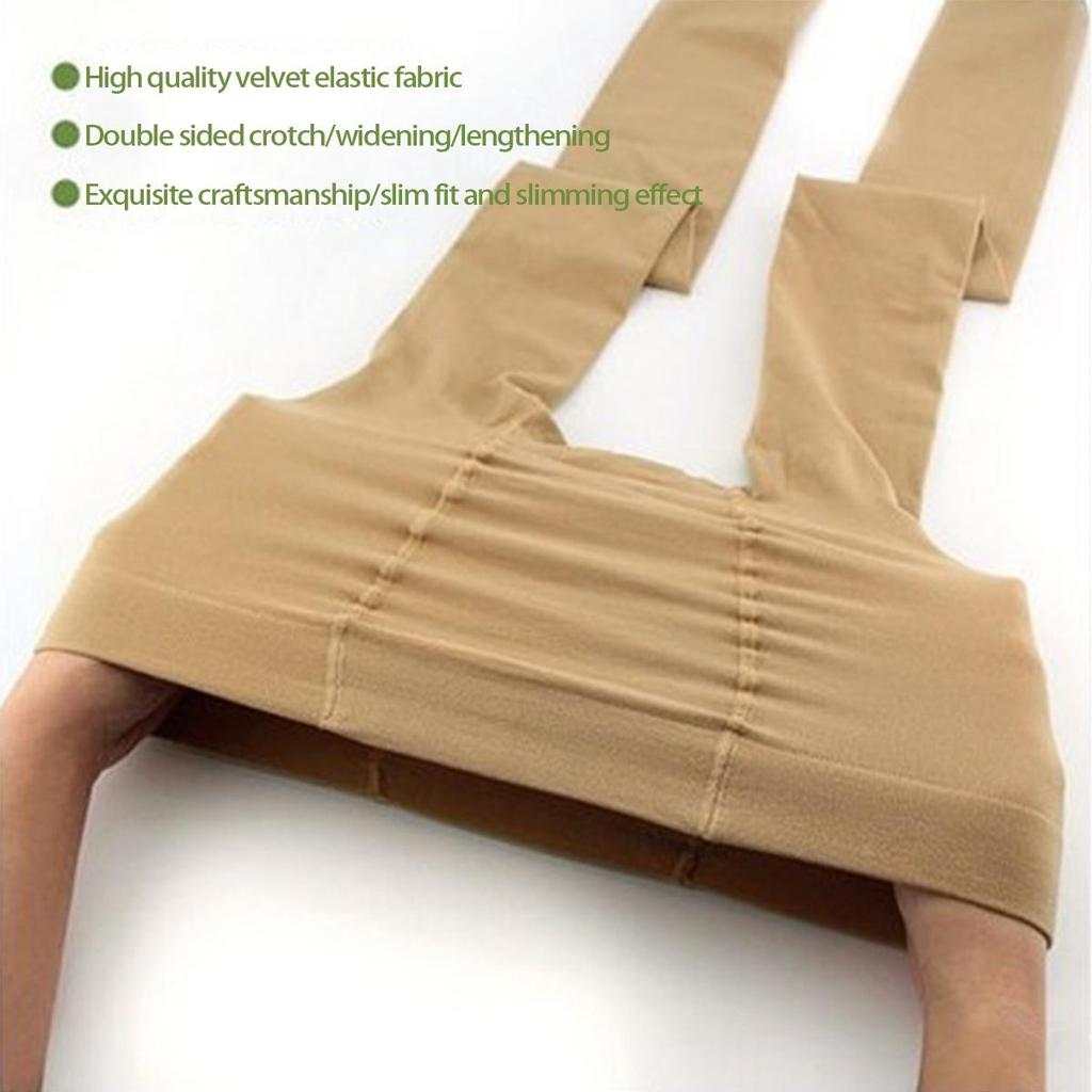 Spring and Autumn Plus Size 120D Velvet Pantyhose - Fits Up To 200 Pounds