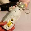 Luxury Rhinestone Capsule Umbrella Anti UV Sunscreen Folding Umbrella Portable Travel Girls Sunshine Umbrella Bling Rain Gear