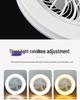 LED Bulb Ceiling Fan with Modern Minimalist Design for Living Room or Balcony