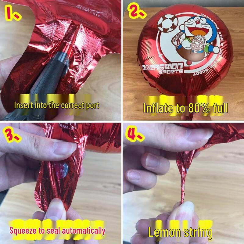 Fruit Shaped Balloons 5-Pack