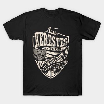 Herren Schwarzes Print T-Shirt Super Groß T-Shirt its-a-kerestes-thing No-Cut Transferpapier Druck Baumwoll T-Shirt