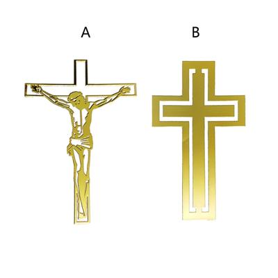 5 Sheets Phone Case Gold Sticker Cross Pattern Glitter Metal Sticker Epoxy Resin Filler Decorative Sticker Easy To Use