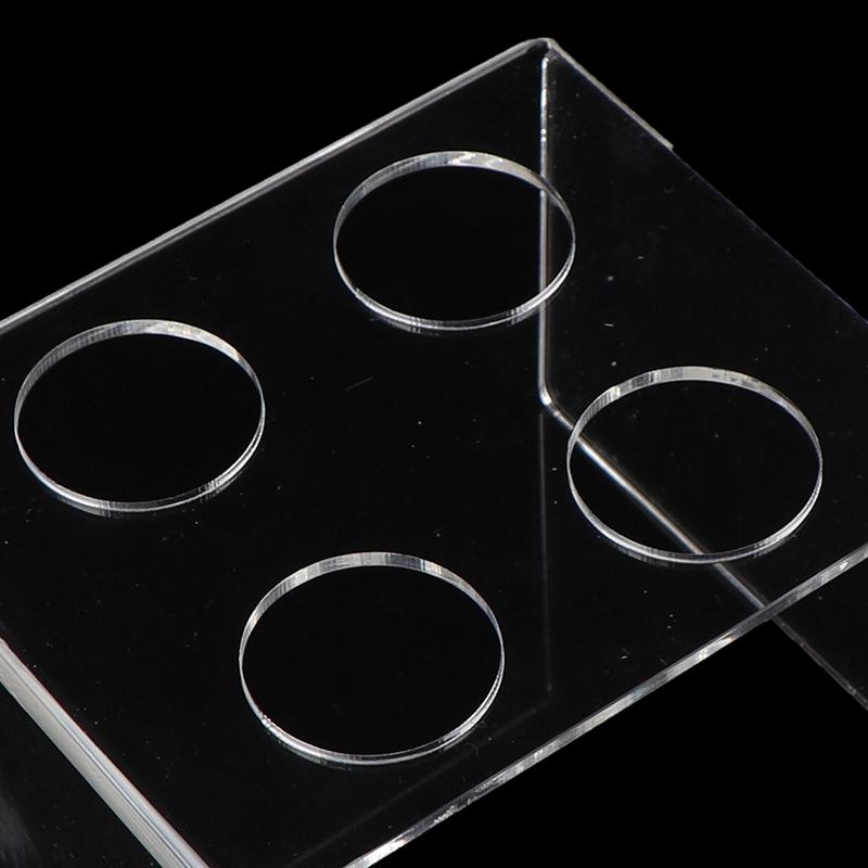Engraved Acrylic Double Ice Cream Cone Holder Tray Display Stand Rack Wedding