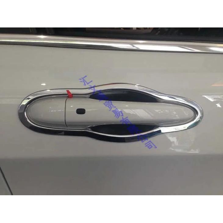 For Jeep Cherokee Limited 2015-2018 2017 2016 Car Styling Accessories ABS Chrome Door Handle Bowl Cover Cup Cavity Trim