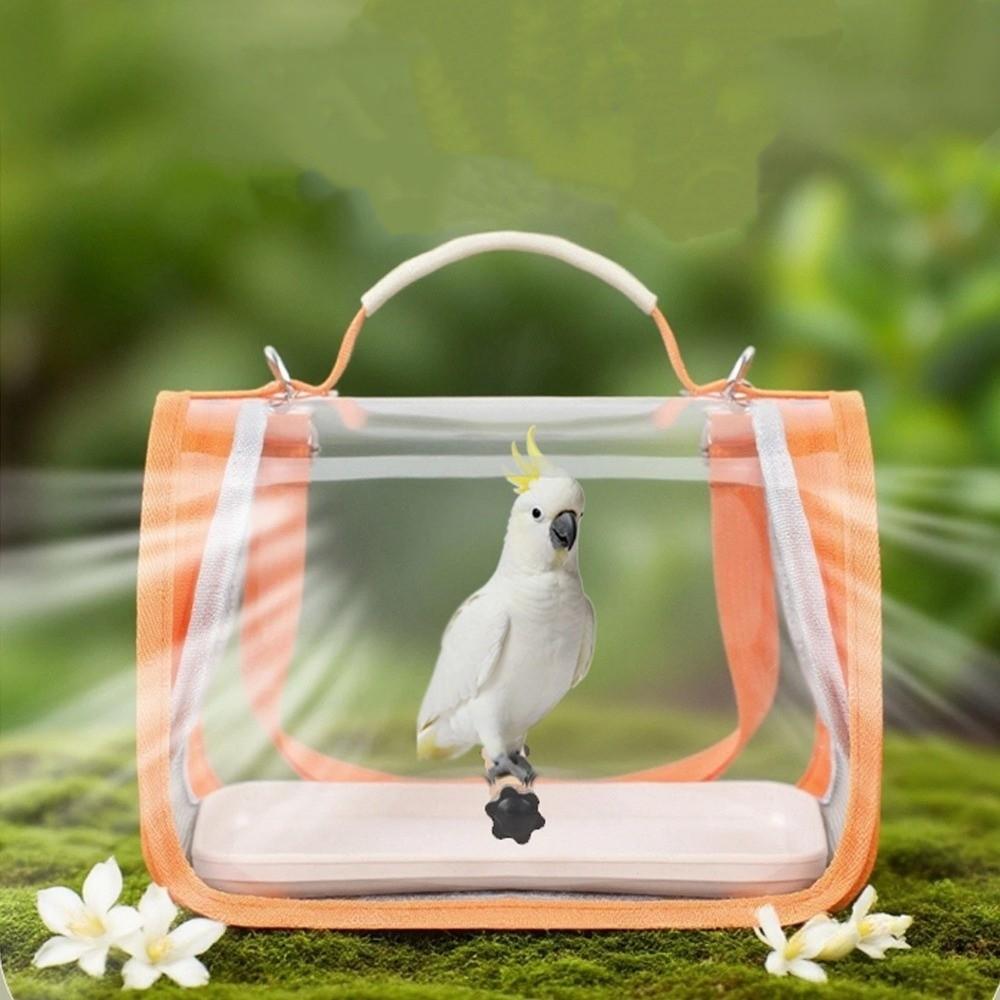 Foldable Bird Travel Bag Ventilated Birdcage Carry Bag Pet Supplies Bird Out Bag  Outdoor