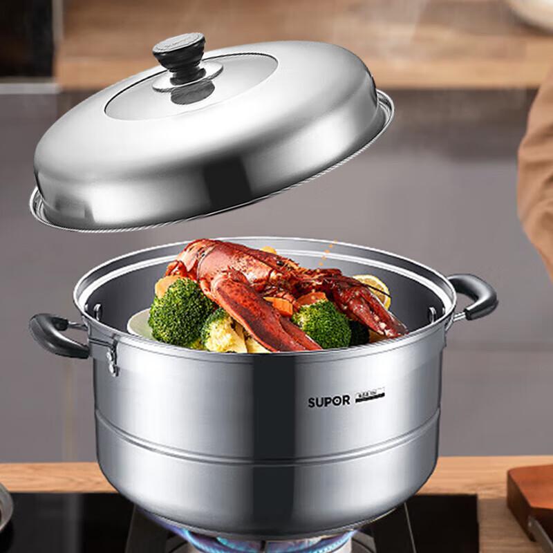 Supor 304 Stainless Steel Multi-Layer Steamer Pot