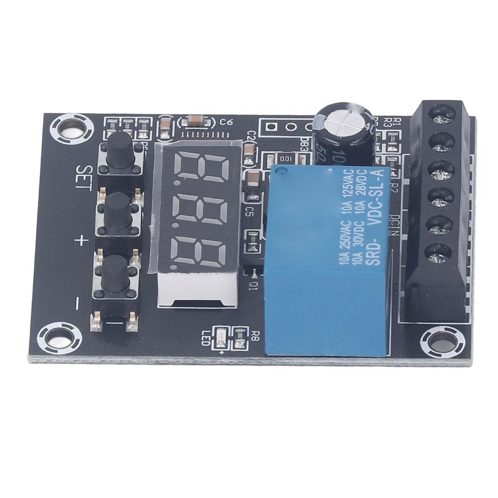 Voltage Relay Module ON Off Upper Lower Limit Detection Control Over Voltage Battery Dis Timing