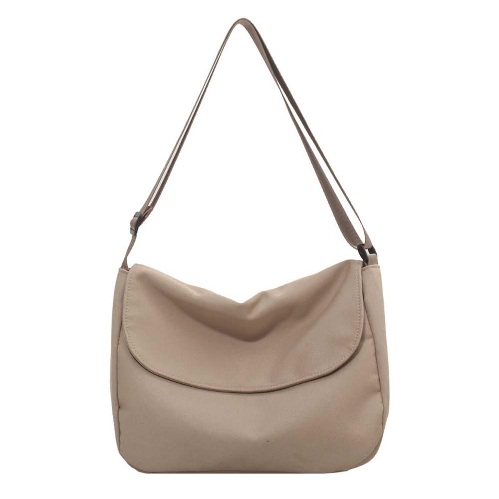 Adjustable Strap Nylon Square Bag Japanese Style Women Messenger Pouch  Storage