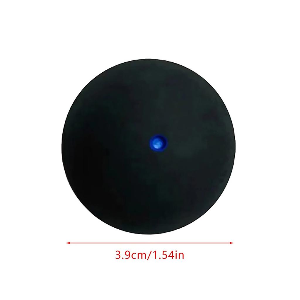Professional Squash Ball Premium Construction Light in Weight Rubber Ball Suitable for Intermediate Entertainment