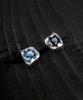 Sterlingworth Icy Minij-S1 Natural Stone Silver Earrings