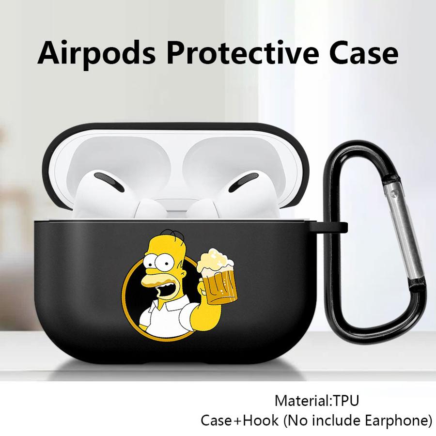 Case For Airpods 1 Pro3 2 3 Pro 4 Pro2 Earphone Cases Cover The Simpsons
