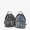Backpack women's travel bag 2023 new canvas bag large capacity leisure commuting schoolbag length 18cm wide 8cm high 22cm