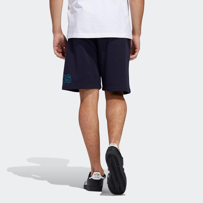 Adidas Originals Pre Game Shorts Loose Running Sports Men Bottoms Legend-Ink-Blue FM1512