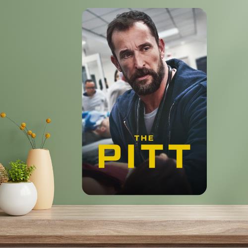 The Pitt TV Show Metal Poster Sign 20x30cm(7.8x11.8inch)