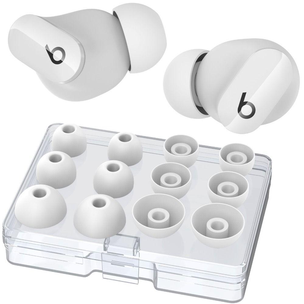 

Silicone Ear Tips Earbuds for Beats Powerbeats Pro2/Solo Buds/Studio Buds Earbuds Accessories білий