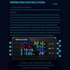 KWS-AC301 0-100A AC 50-300V AC Wattmeter Digital Voltmeter Ammeter 8 In 1 Power Energy Meter