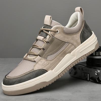 Sommer neue atmungsaktive dünne weichsohlige Sports-Board-Schuhe Netz atmungsaktiv deoderierend Freizeitschuhe