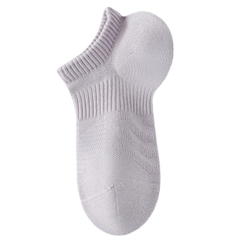 Sports Loop Women's Boat Socks, Antibacterial, Deodorizing, Anti-pilling, Boneless Toe, Mesh Breathable and Sweat-absorbing, Running and Cycling Socks