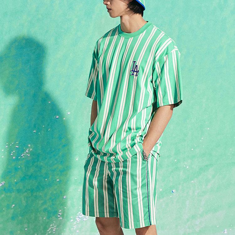 New MLB Los Angeles Dodgers Shirts Unisex Mint Green 3AWS60123-07MTS