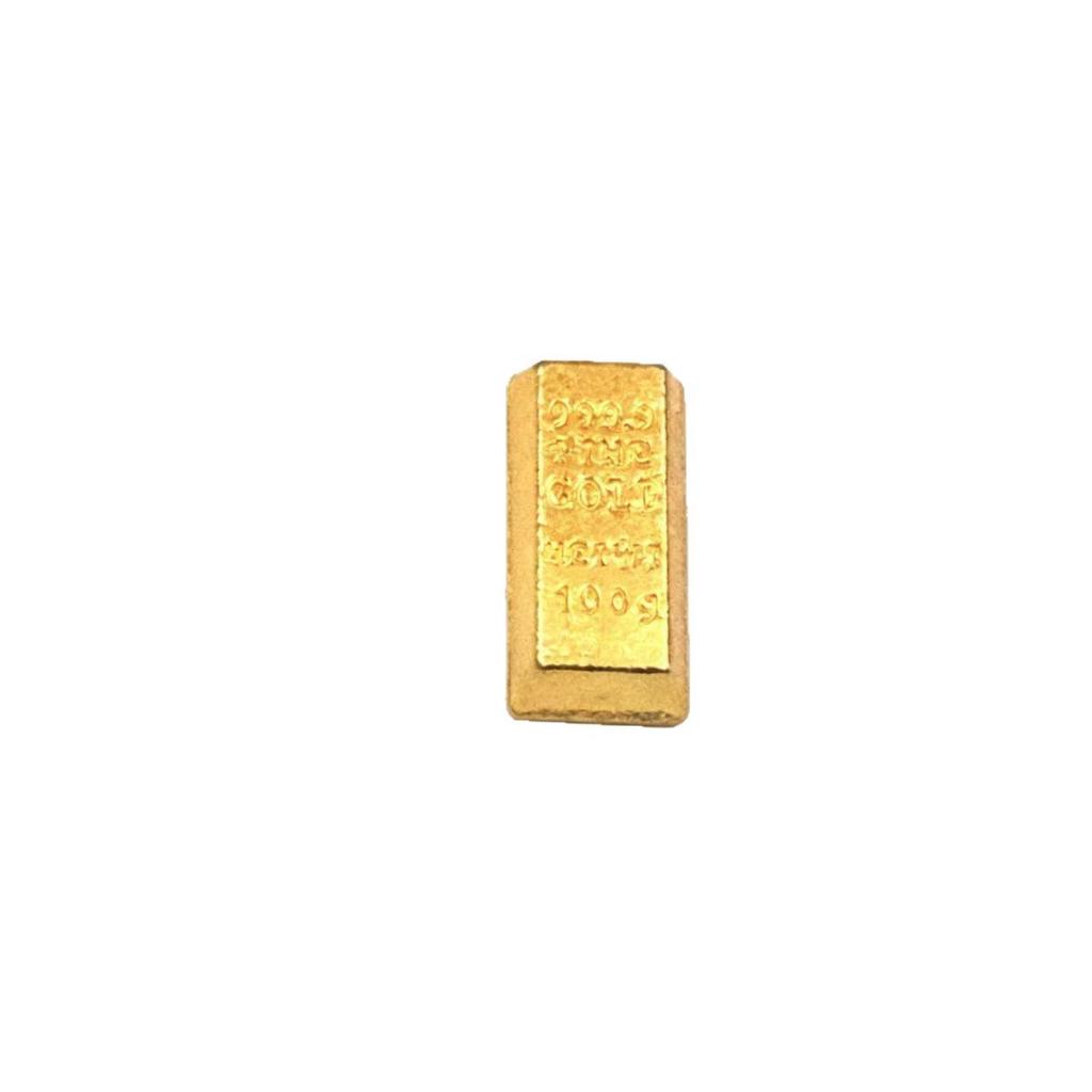 Mu Lue Mini Gold Metal Ingots: Simulation Gold Ingots for Crafts & Photo Frame Filler