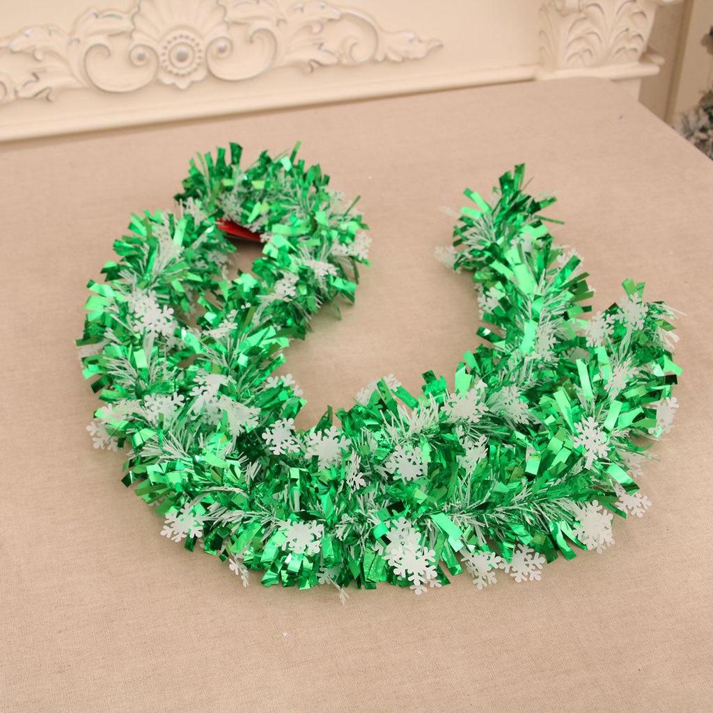 Christmas Tinsel and Garland Ornaments for Holiday Tree Decoration