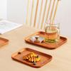 Wood Grain Plastic Serving Platters and Trays,Serving Dishes for Entertaining,Platters Serving Food,Appetizer Serving Trays for