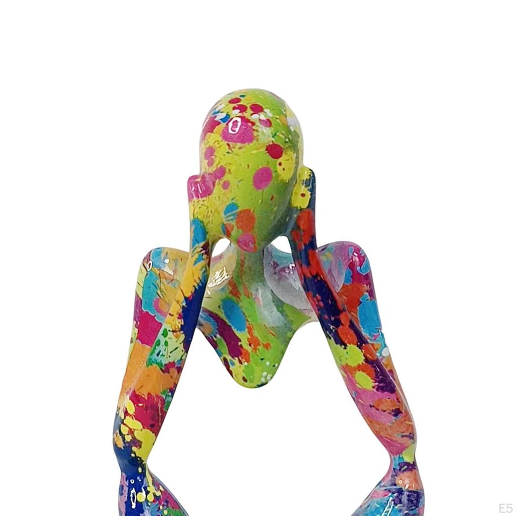 Abstract Thinker Figurine for Home Display And Decor
