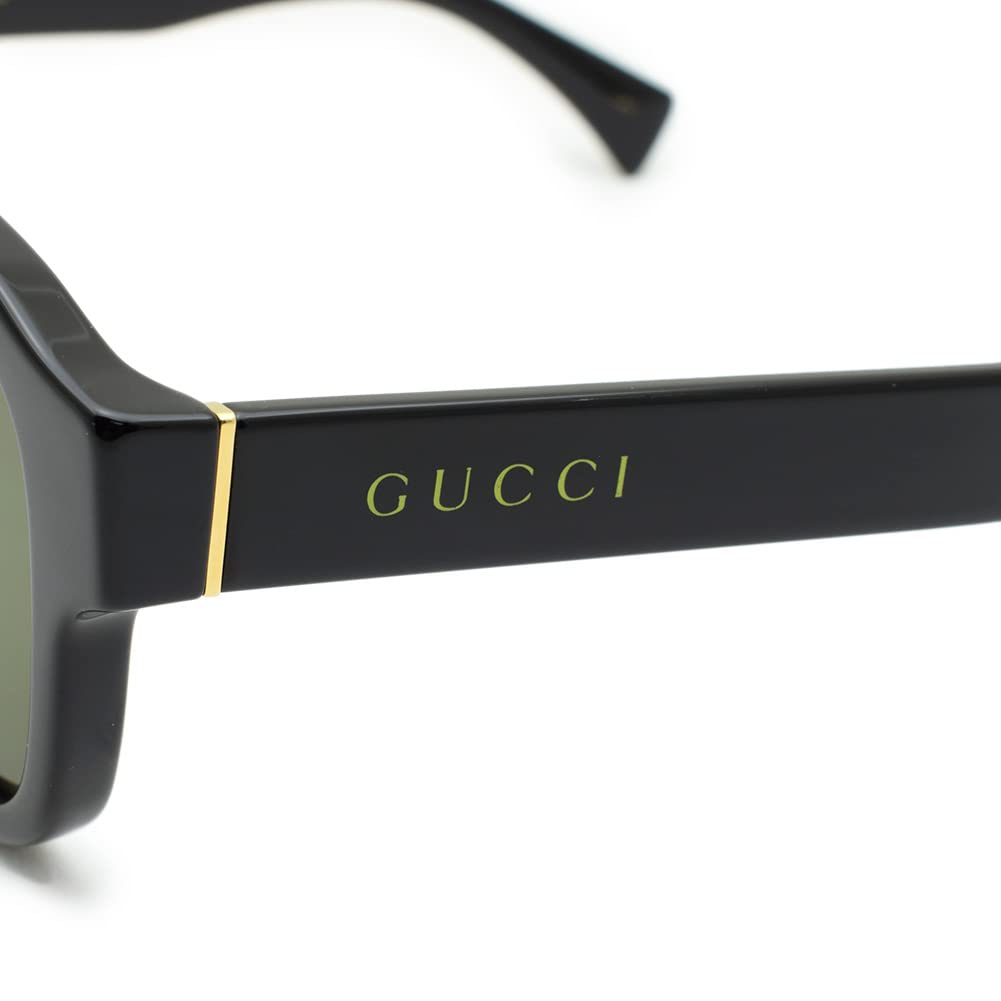 Asian GG1140SK 002 Black Green [Gucci] Men's Sunglasses, Fit,