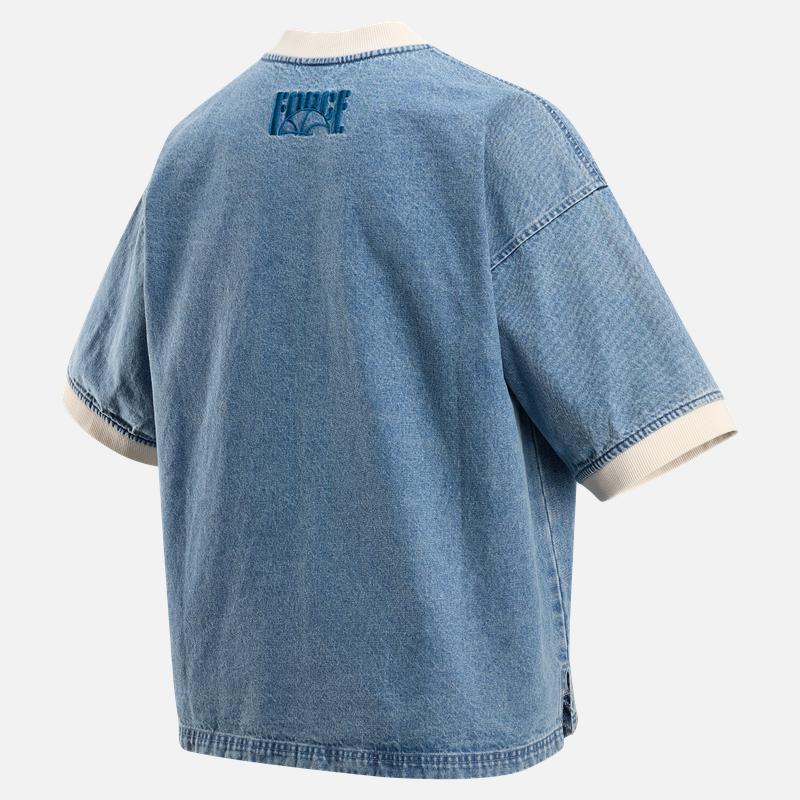 Nike Men's Denim Short Sleeve Basketball Top HV1919