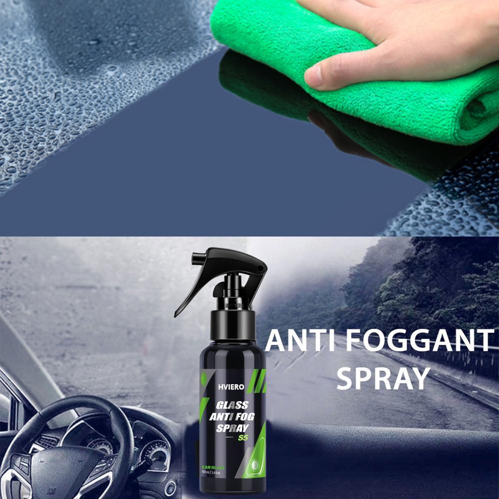 50/100/300ml Durável Duradouro Vidro Interno Do Carro Melhora A Visibilidade Ao Dirigir Spray Antiembaçante Previne A Visão Limpeza Cuidados Com A Pintura Do Carro