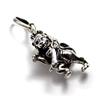 [goodvibrations] Good Vibrations Rasta Ethiopia Lion Pendant Top Sterling Silver 925