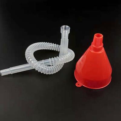Motorcycle Car Refueling Multi-Function Funnel Gasoline Engine Oil Additive Farm Machine Funnel Filling Spout Pour Tool