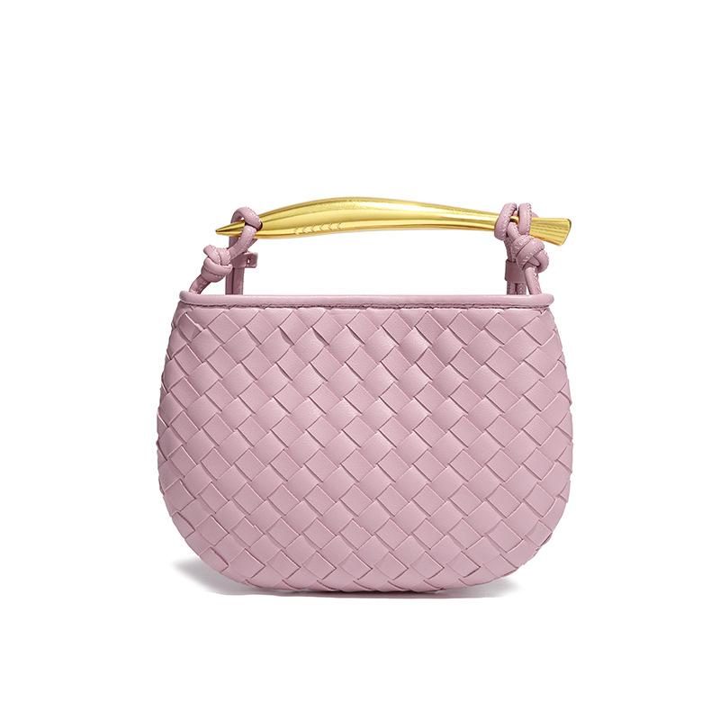 JMG Bags Sardine Serie Handgeweven Tassen, Modieuze en Casual Mini Handtassen, Trendy Enkelvoudige Schouder Crossbody Dames Tassen