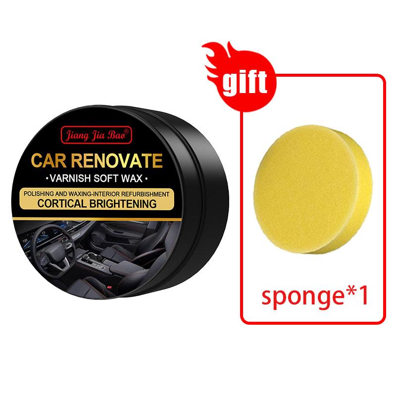 Car Plastic Restorer Back To Black Gloss Auto Interior Leather & Panel Renewal Wax Coating Agent Auto Polish And Repair Coating