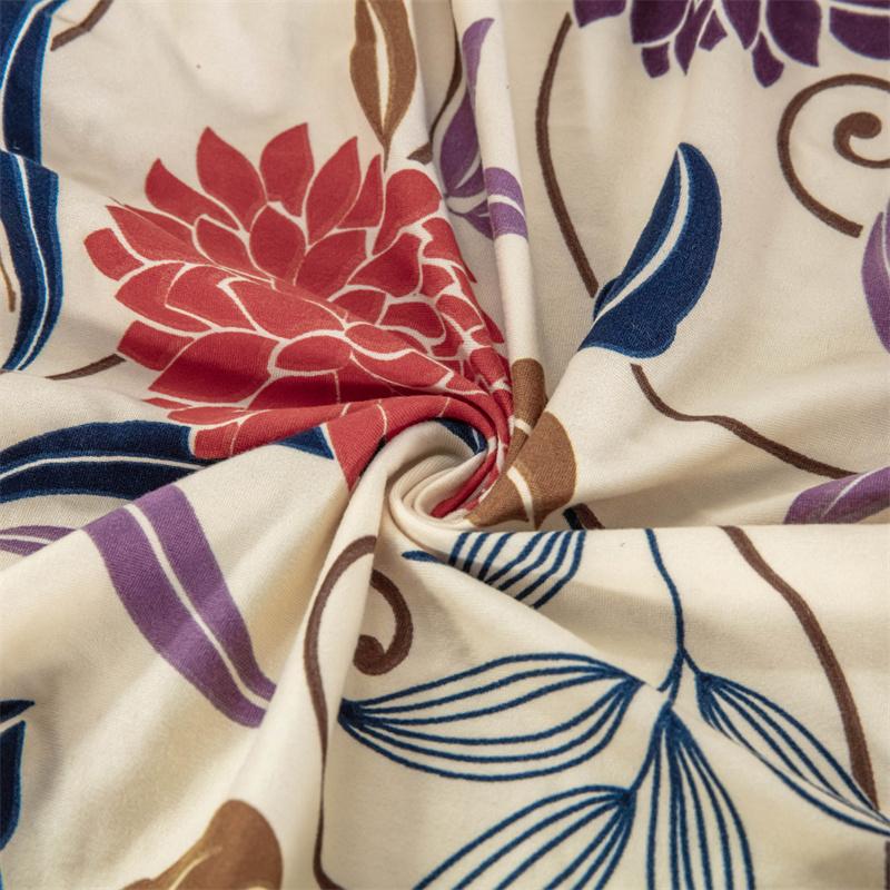 4 Pieces In 1 Split Recliner Sofa Cover Stretch Floral Print Spandex Lazy Boy Armchair Slipcovers Couch Covers For Living Room