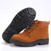 Abor Insurance Shoes Men's High-top Cowhide Steel Bag Head Anti-scalding and Anti-smashing Construction Site Work Shoes High Temperature Shoes
