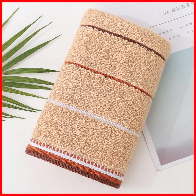 Cotton Towel With Embroidery For Home Use Perfect Absorption Gift For Women