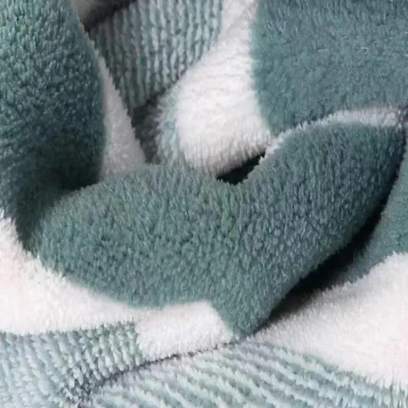 Soft Towel Absorbent Striped Pattern Towel Set Soft Hand Towel Bath Towel Quick Drying Absorbent Towels For Bathroom