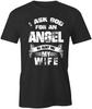 GOD SENT ANGEL WIFE TShirt Tee Short-Sleeved Cotton CLOTHING CHRISTIAN S1BSA93
