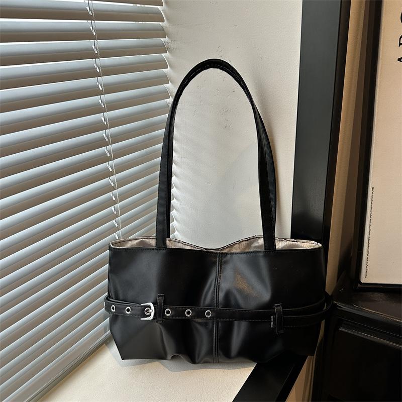 Underarm Large-capacity Commuter Tote Bag with Motorized Ventilation and Single-shoulder Strap Bag