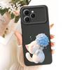 Per Tecno Spark 40 Custodia KM5 Nuova Lusso Fiori Caramella Verniciata Copertura Morbido Silicone Custodia Telefono Per Tecno Spark 40C Spark40 C Fundas
