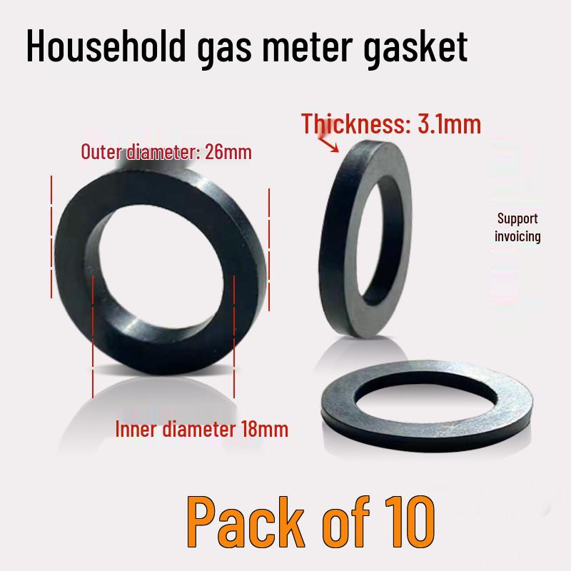 Gas Meter Inlet/Outlet Sealing Gasket for Natural and Coal Gas