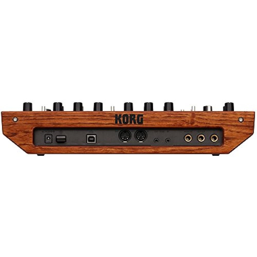 KORG monophonic analog synthesizer, monologue BK, black, 25 keys, 16 step sequencer, oscilloscope...