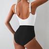 Women's Slim Fit Hollow,Out Tie,Waist One,Piece Swimsuit
