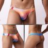 European & American Sexy Low-Rise Men's Cartoon Print Moisture-Wicking Thong