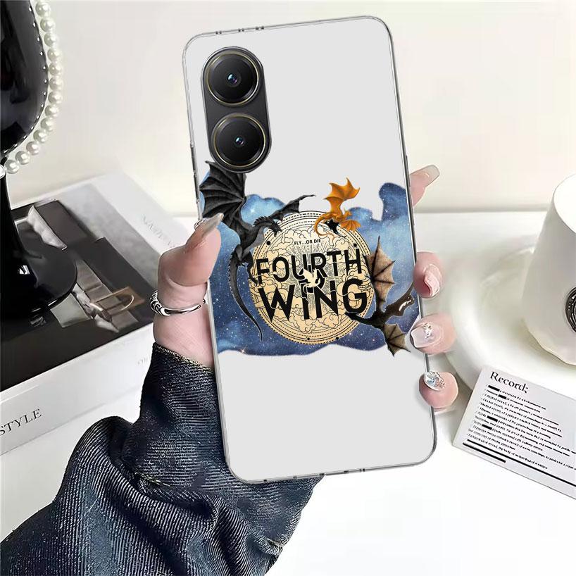 F-Fourth W-Wing Dragon Soft Phone Case For Xiaomi Redmi 15C 15 13C 13 Poco X5 X6 X7 F7 Ultra M7 12C 12 10 10C 9C 9A 9T 9 Fundas