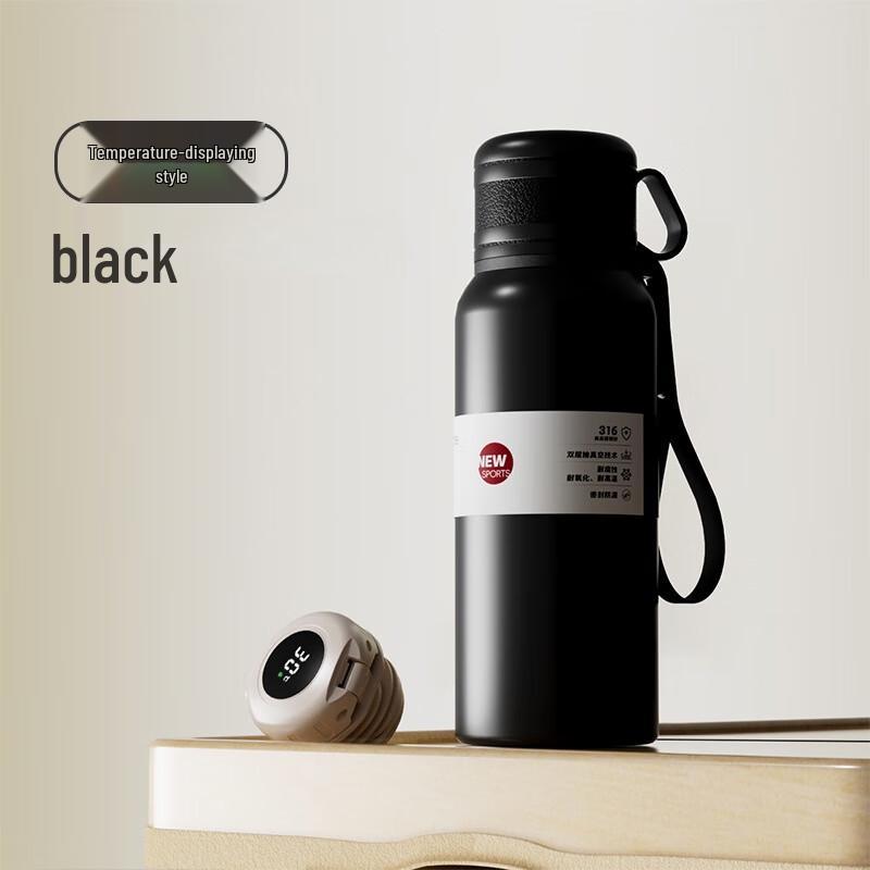 Shangqi Large Capacity Stainless Steel Insulated Tea Thermos with Smart Lid