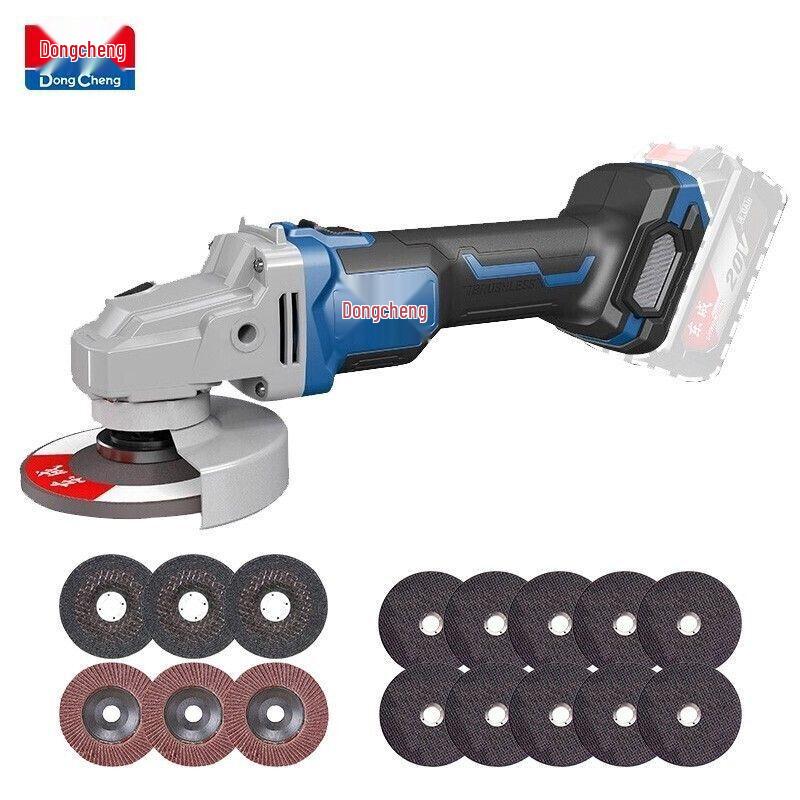 Dongcheng Cordless Brushless Lithium Angle Grinder CN plug (adapter included)