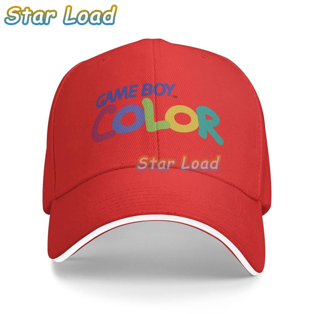 Game Boy Color Baseball Cap for Unisex Cool Sun Caps Summer Outdoor Sunscreen Sports Sun Hat
