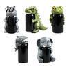 Personalized Gift for Him Dinosaur Can Cover, Cute Animal Soda Holder 375ml Cans, Creative Kids Plastic Drink Stand Desk, Fun Party Home Bar